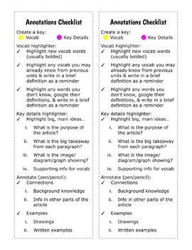 Afbeeldingsresultaten voor Annotation List