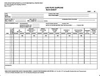 Afbeeldingsresultaten voor Low Flow Sampling Field Sheet