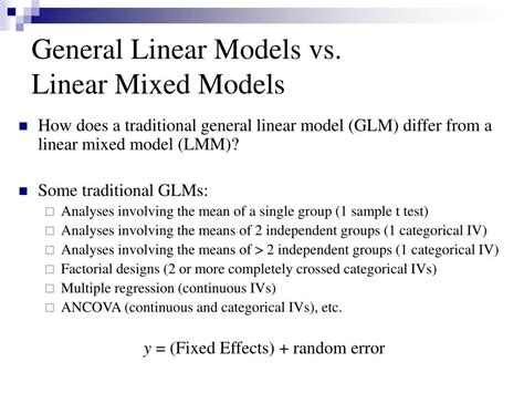 Image result for Generalized Linear Mixed Model