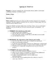 Toradh íomhá ar CRAAP Test/Quiz