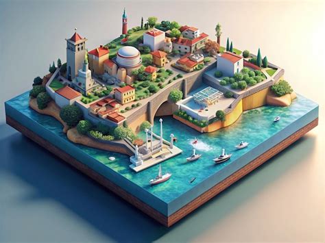 Image result for Miniatures 3D Scenery