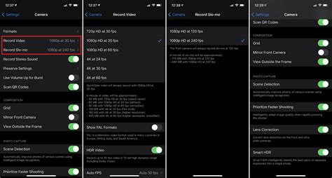 iPhone Change Camera Resolution に対する画像結果