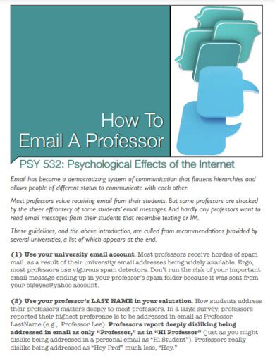 Image result for Email to Professor Example