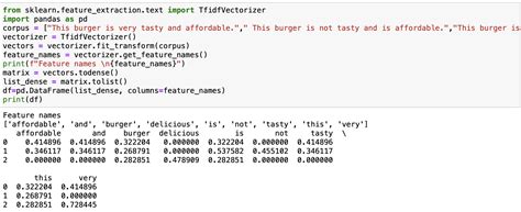 Toradh íomhá ar Text Vectorization