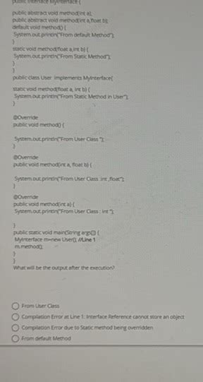 Toradh íomhá ar how to use public void method 1 in java