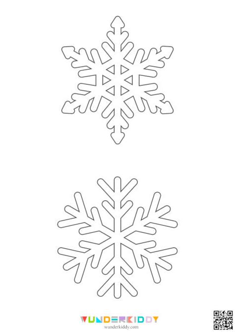 Image result for Small Snowflake Template