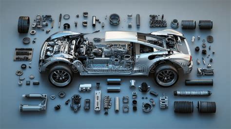 Image result for Simple Exploded View of a Car