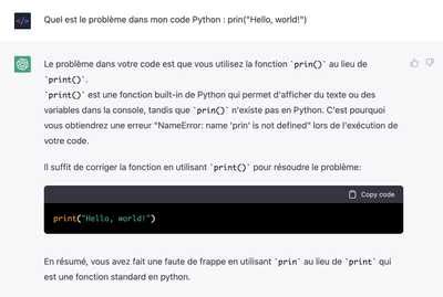 Image result for Exemple De Code Python Pour Chatgpt