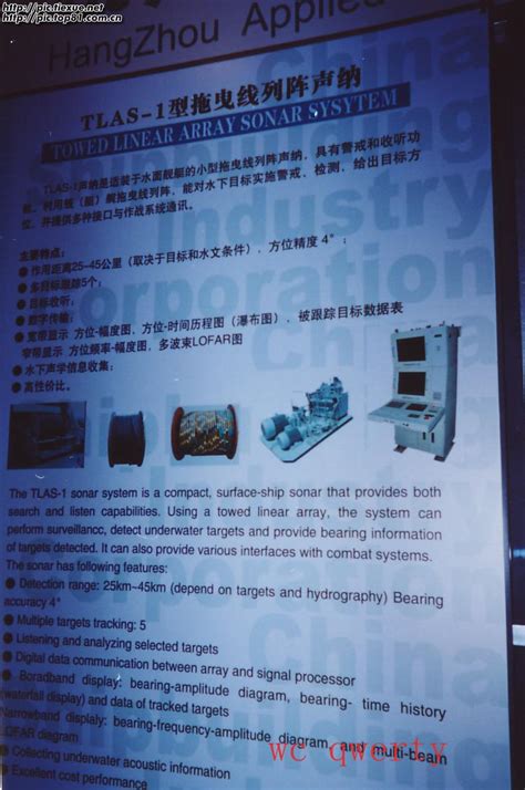 Tow Array Sonar に対する画像結果