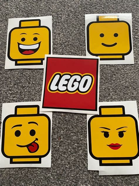 Image result for LEGO Hoofd Sticker
