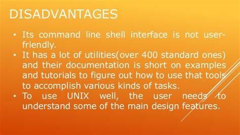 Toradh íomhá ar Salient Features of Unix Operating System