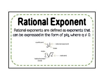 Toradh íomhá ar Exponents and Exponential Functions