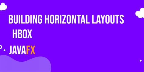 Image result for Hbox JavaFX