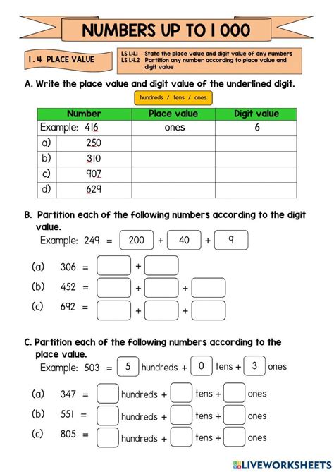 Place Value 2-Digit Numbers Worksheets に対する画像結果