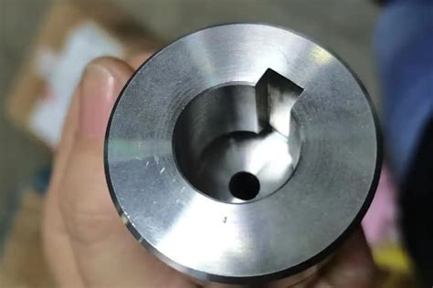 Toradh íomhá ar Machining a Keyway