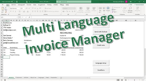 Excel Invoice VBA に対する画像結果