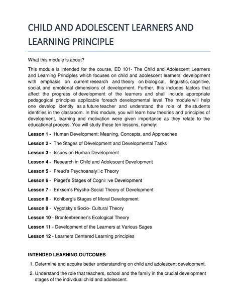 Image result for Child Learning Principles