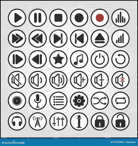 Image result for Audio Buttons