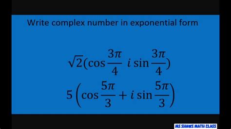 Image result for Complex Exponential Formula