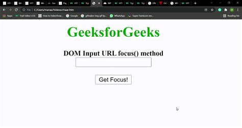 Image result for Input URL in HTML
