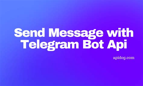 Image result for Telegram SendMessage API