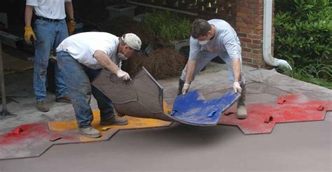 Afbeeldingsresultaten voor Types of Concrete Stamps