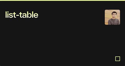 Image result for List Js Table