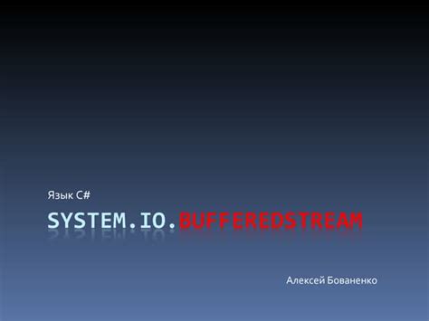 Image result for How to Create Buffer Stream C# Many PDF