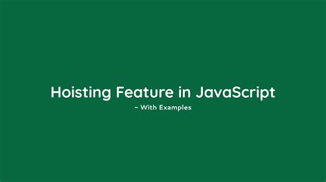 Image result for Hoisting Example in JavaScript