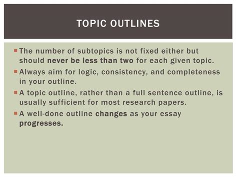 Image result for Topic Overview Examples