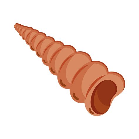 Toradh íomhá ar Cone Shell Vector