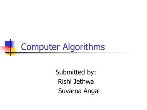 Afbeeldingsresultaten voor Who Made Algorithms in Computer
