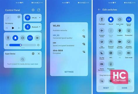 Android 10 Control Panel に対する画像結果
