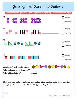 Number Patterns Worksheets 3rd Grade に対する画像結果