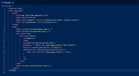 Image result for PHP Connectiong to Webpage Code