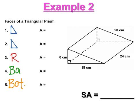 Image result for Triangular Prism Surface Area