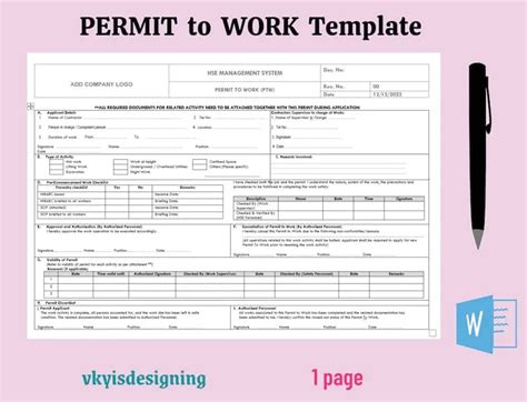 Image result for Work Permit Back