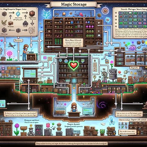 Afbeeldingsresultaten voor Terraria Magic Storage Guide