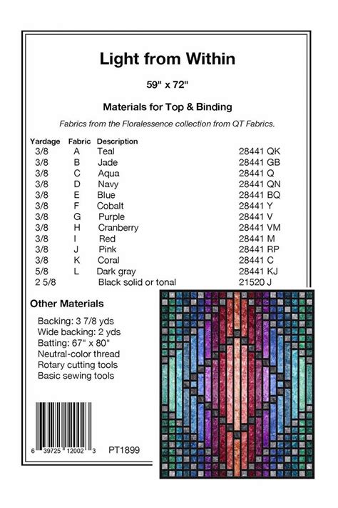 Into the Light Pattern Quilt に対する画像結果