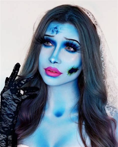 Image result for Corpse Bride Makeup