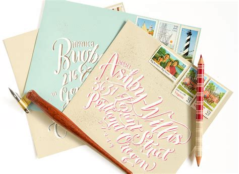 Image result for Hand Lettering Mail