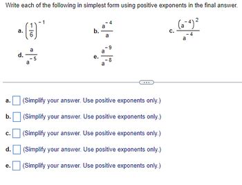 Toradh íomhá ar Positive Expontents