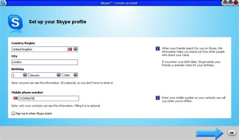 Toradh íomhá ar How to Setup Up Hidden Skype Account