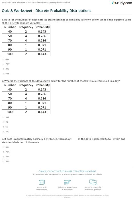 Geometric Distribution Worksheet に対する画像結果