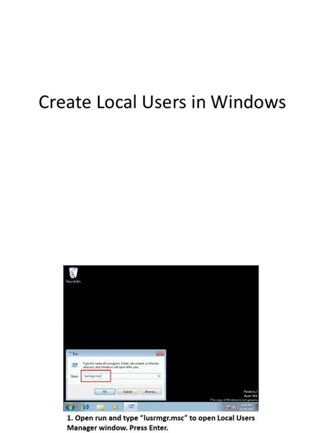 Image result for How to Create Users in Windows 10 Local