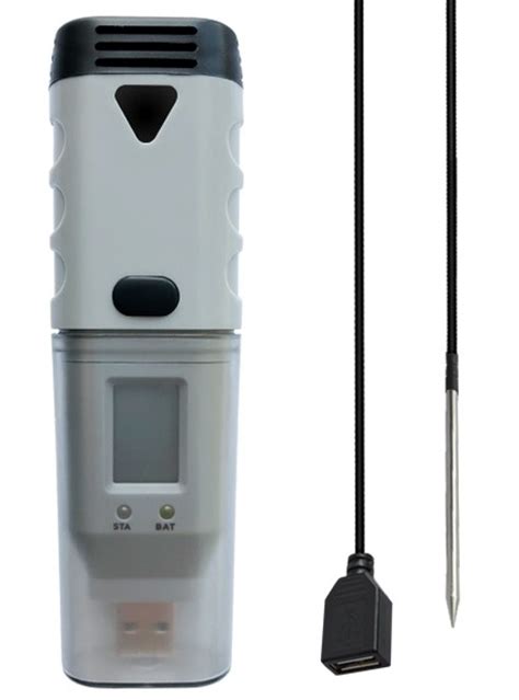 Afbeeldingsresultaten voor Temperature and Humidity Data Logger External Probe