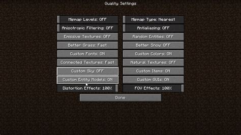Image result for Minecraft Java Settings Screen