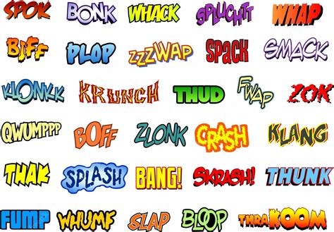 Comic Book Sounds に対する画像結果