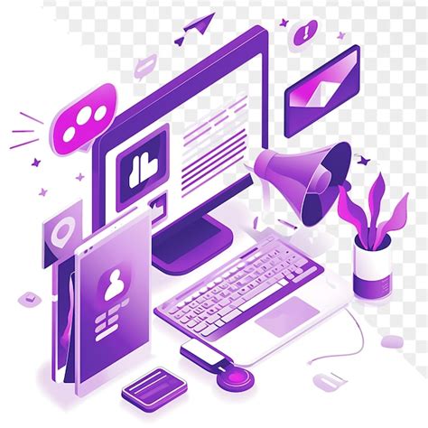 Image result for Purple Computer Screen Cartoon