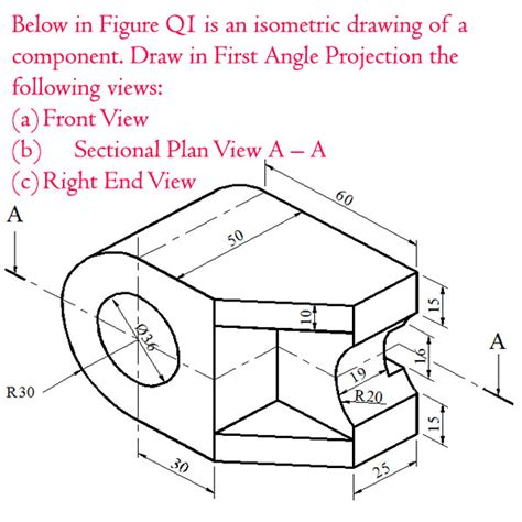 Image result for Engineering Drawing Isometric View